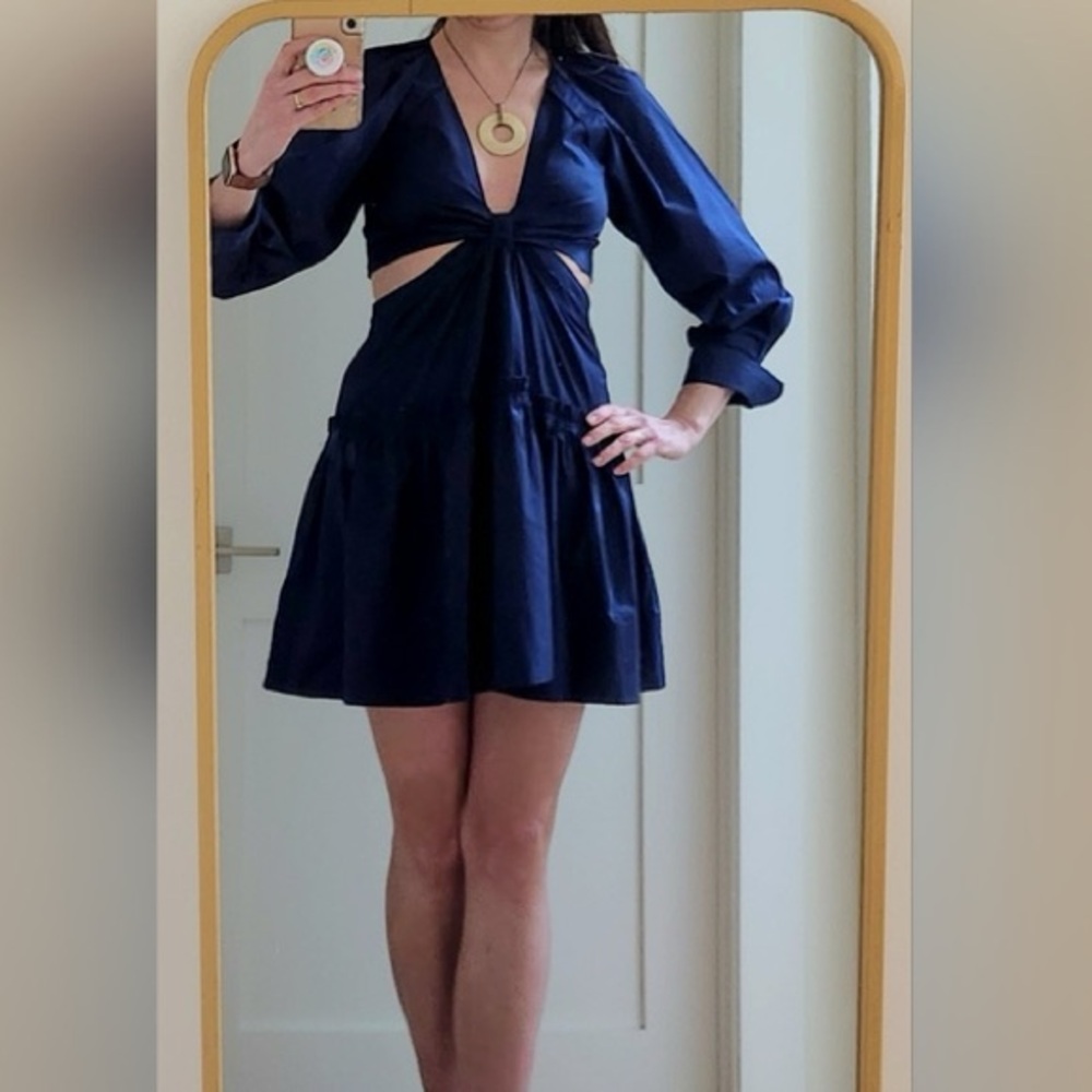 Jason Wu Midnight Blue Dress NEW